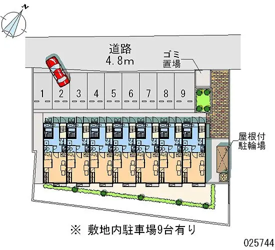 伊賀市久米町 月極駐車場